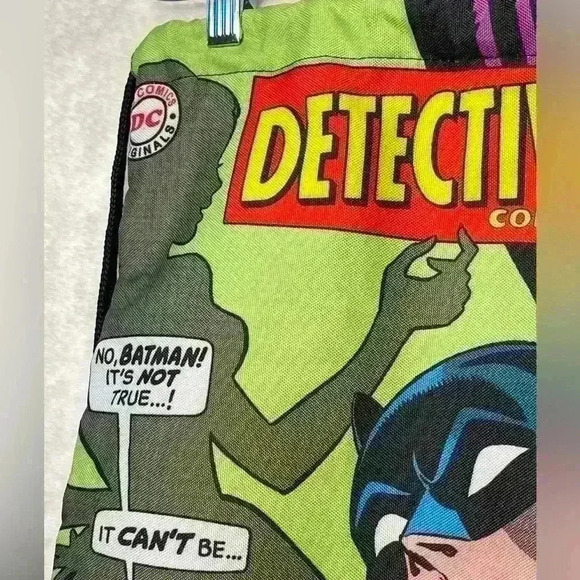 DC Comics Batman/Robin Drawstring Kids Backback - Picture 3 of 8